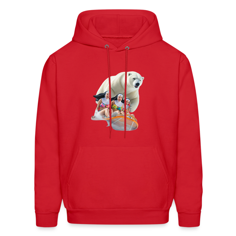 SLED SISTERS Men's Hoodie - red