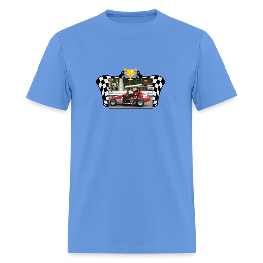 BILL 27 CHECKERED FLAG WITH TROPHY 1 Unisex Classic T-Shirt - carolina blue