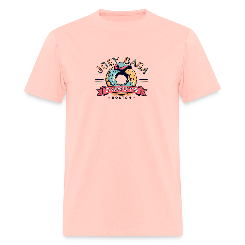 JOEY BAGA DONUTS BOSTON Haines Unisex Classic T-Shirt - blush pink 