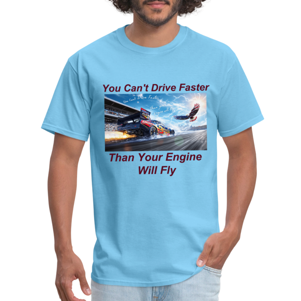 Drive Faster Digger 2 Unisex Classic T-Shirt - aquatic blue