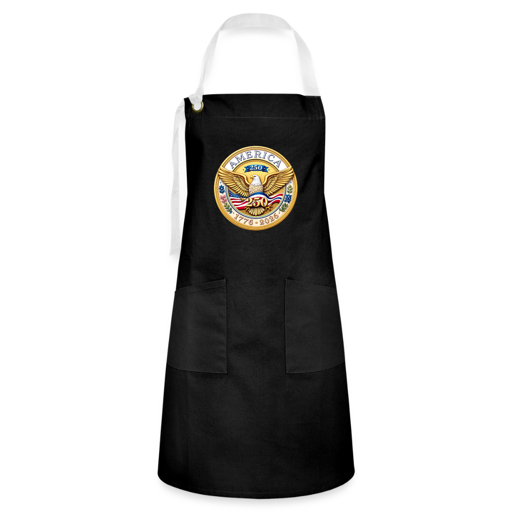 AMERICA 250 Artisan Apron - black/white
