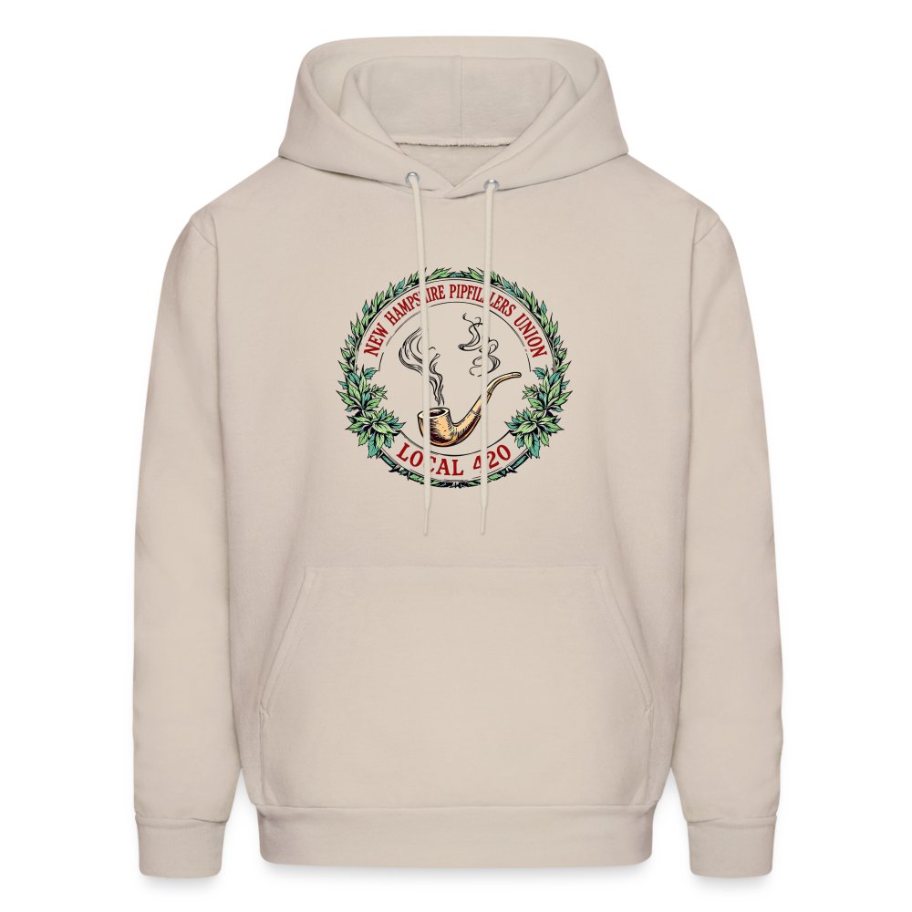 NEW HAMPSHIRE PIPEFILLERS UNION LOCAL 420 Hoodie - Sand