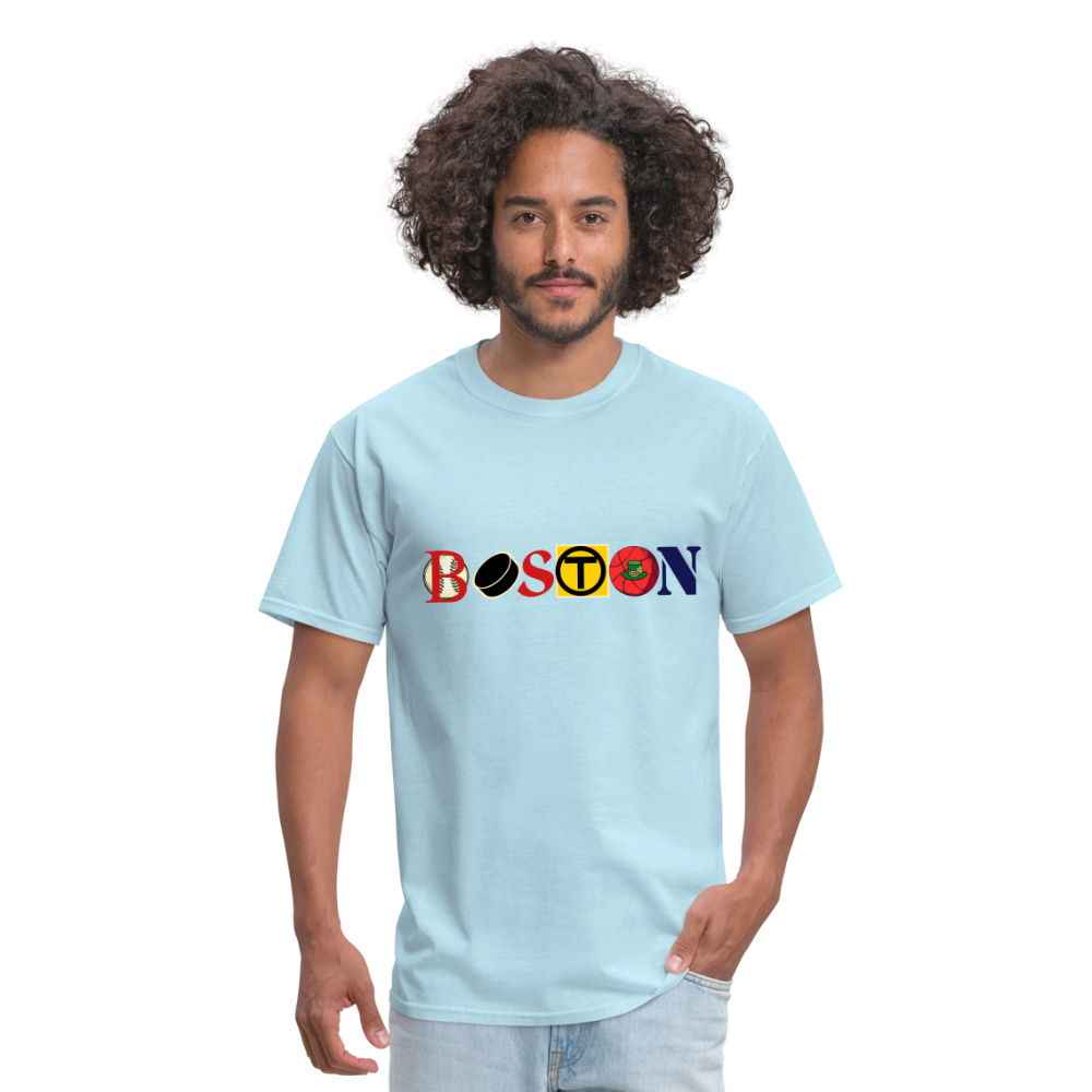 THE BOSTON Unisex Classic T-Shirt - powder blue