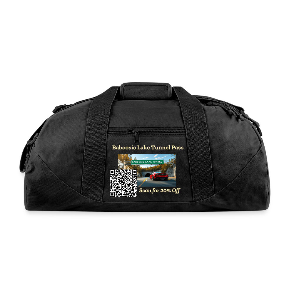 BABOOSIC LAKE TUNNEL PASS Duffel Bag - black
