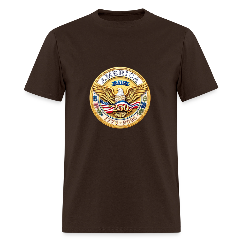 AMERICA 250 Men's T-Shirt - brown