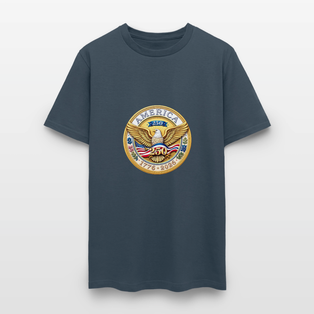AMERICA 250 Men's T-Shirt -  blue dusk