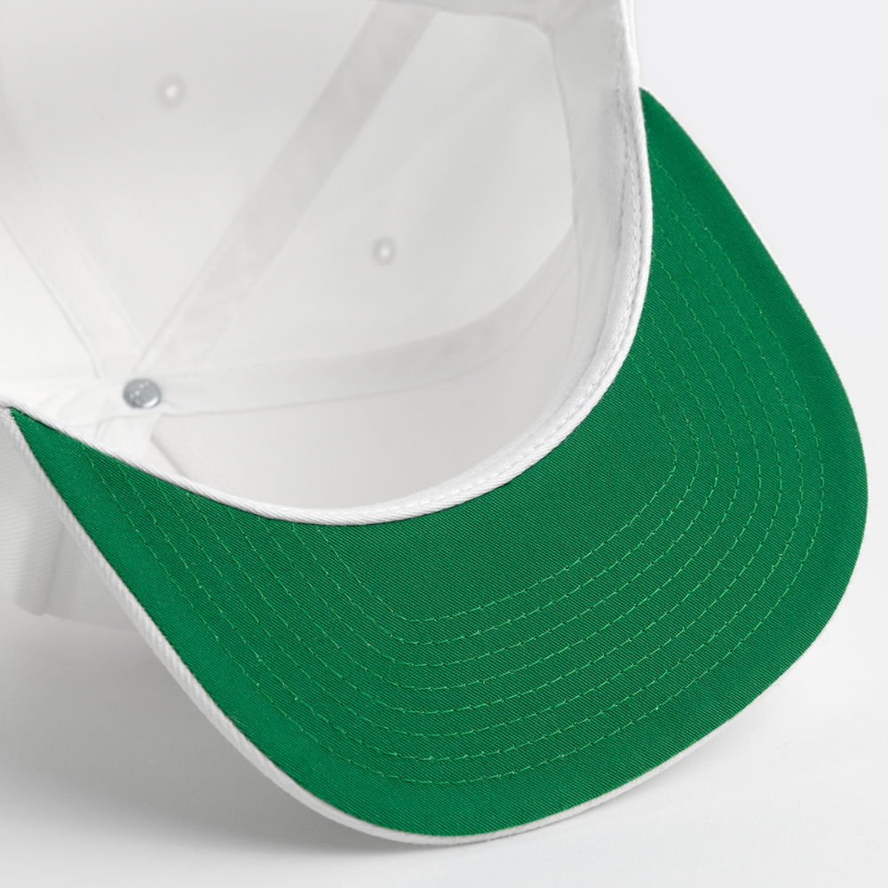 Snow Bunny 2 Snapback Baseball Cap - white