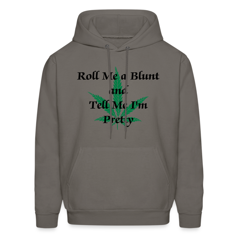 SIE CAPS ROLL ME A BLUNT Haines Hoodie P170 - asphalt gray