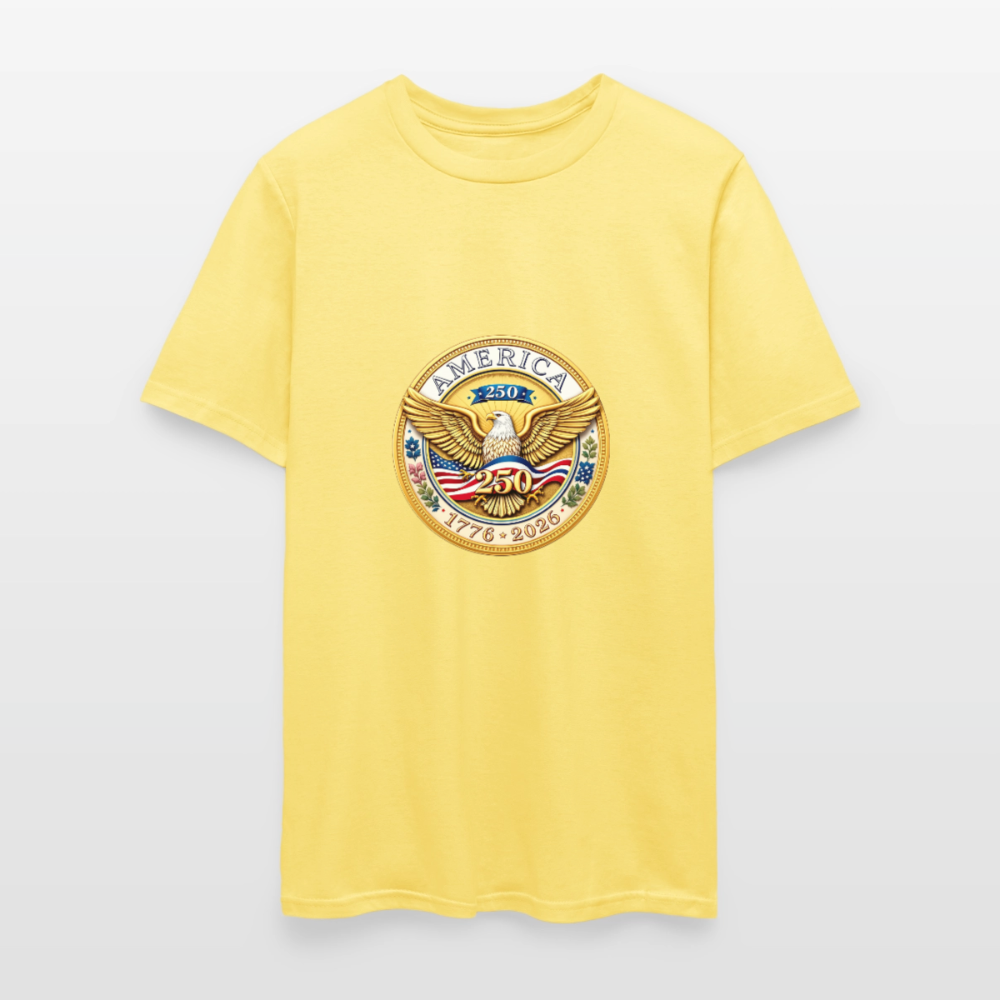 AMERICA 250 Men's T-Shirt - cornsilk