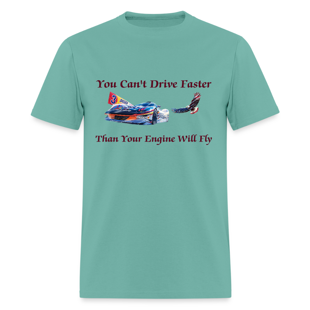 Drive Faster Digger 3 Unisex Classic T-Shirt - aquatic