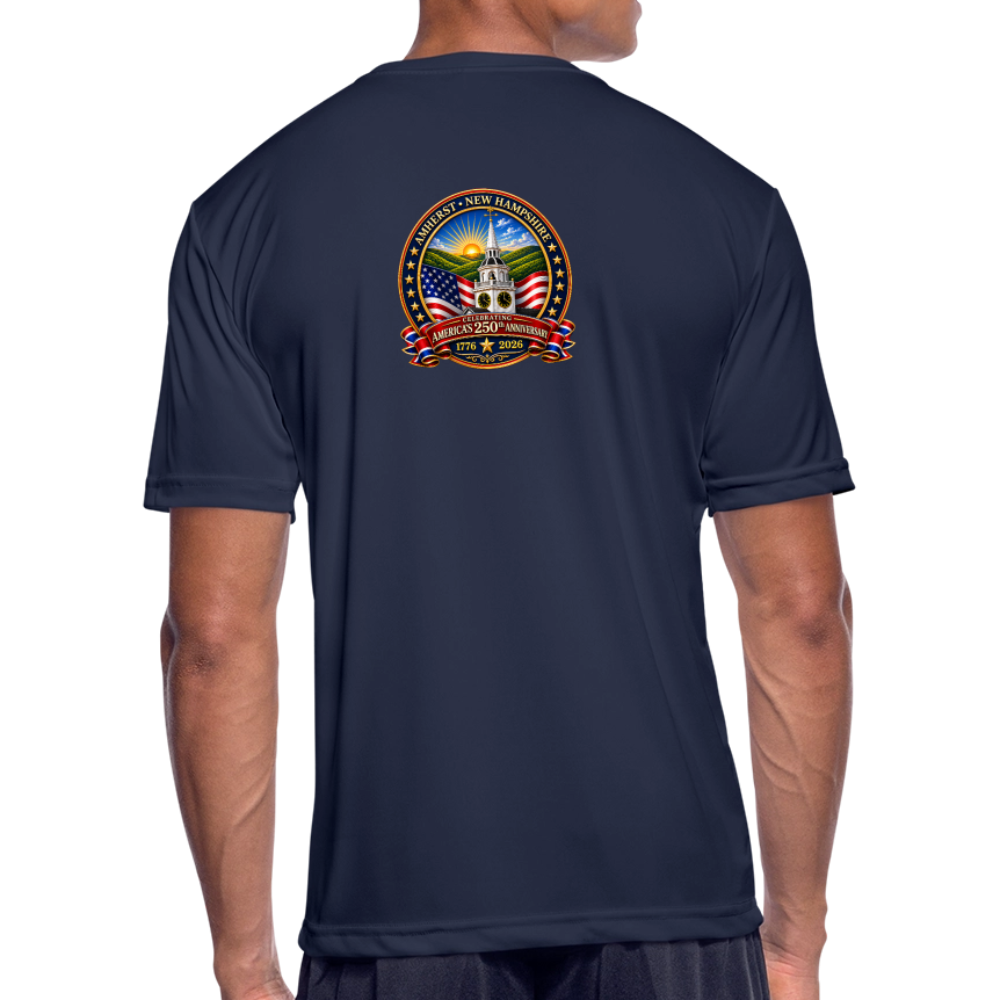 Men’s Moisture Wicking Performance T-Shirt - navy
