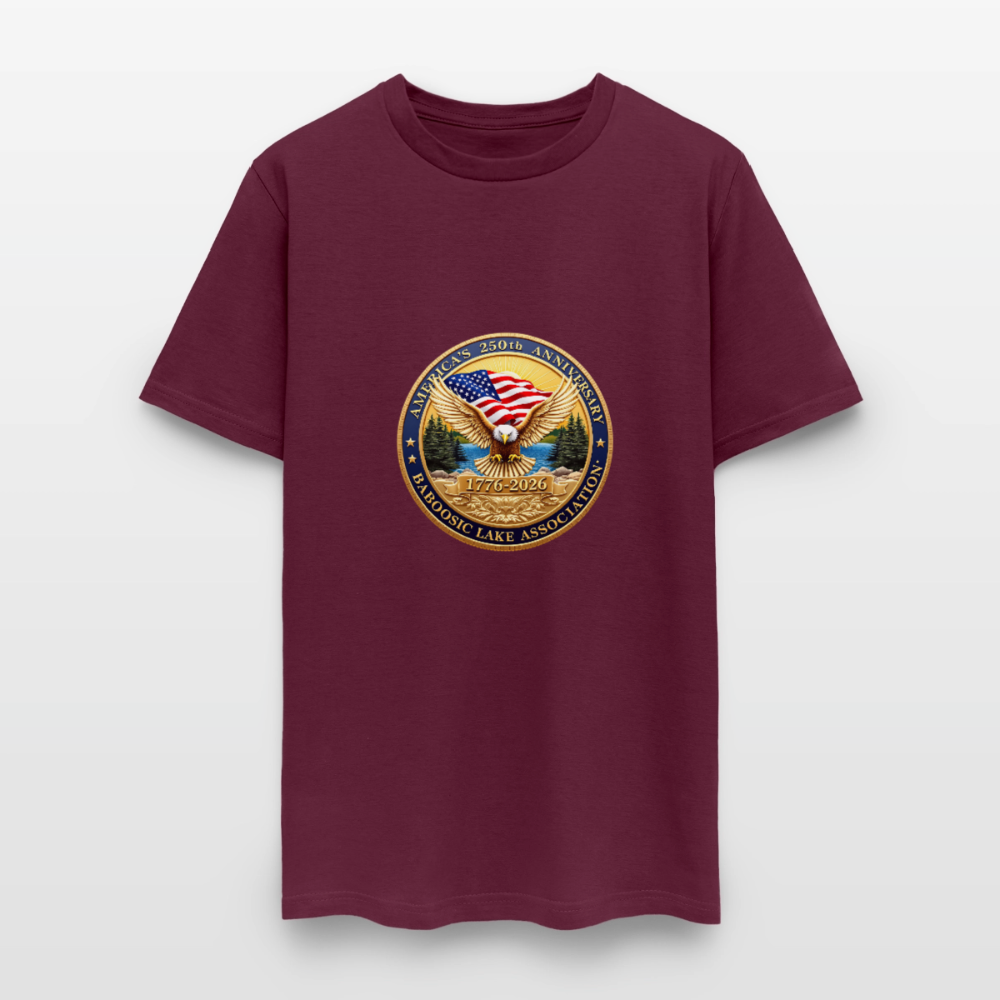 BLA 250 Men's T-Shirt | GILDAN 5000 - burgundy