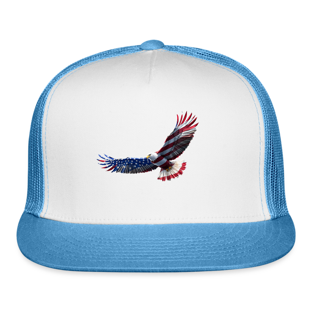 SOARING EAGLE Trucker Hat - white/blue