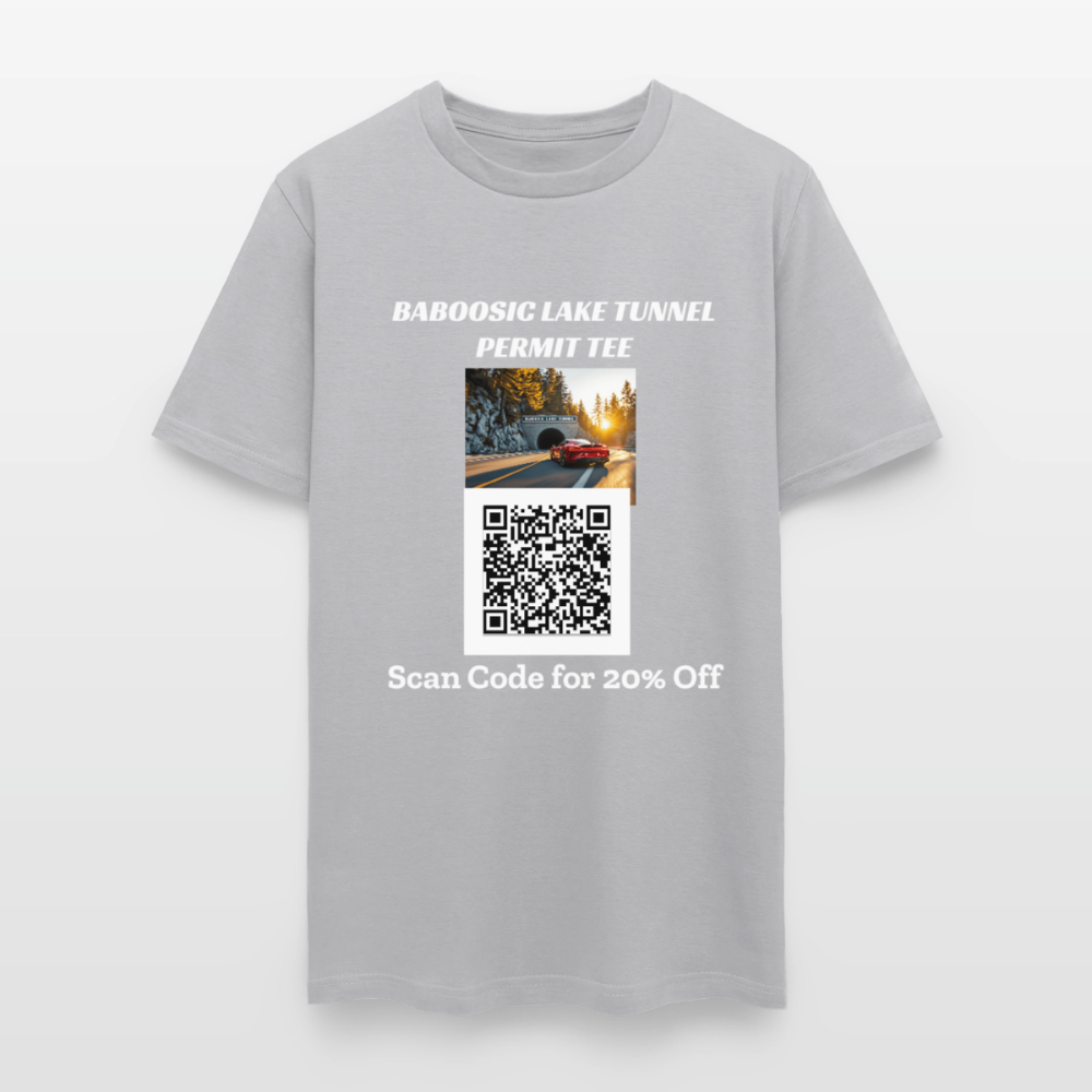 BABOOSIC LAKE TUNNEL PERMIT TEE Unisex Classic T-Shirt - rock
