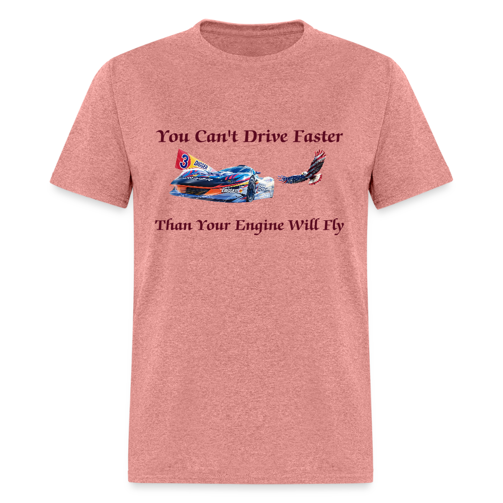 Drive Faster Digger 3 Unisex Classic T-Shirt - heather mauve