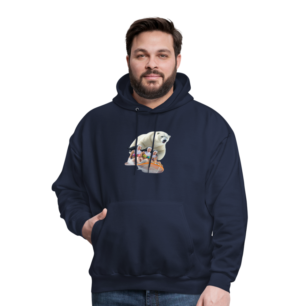 SLED SISTERS Men's Hoodie - navy