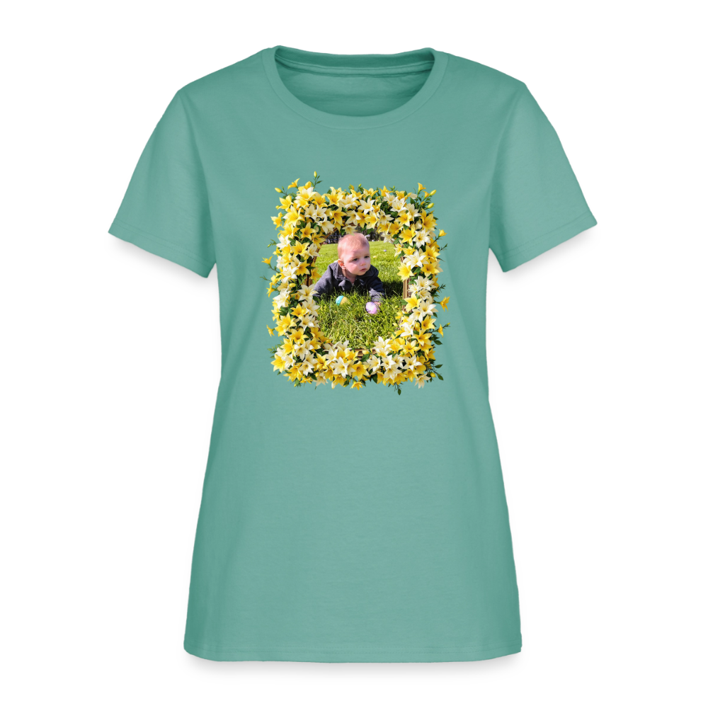 KATHY OREG0N 3 Women's T-Shirt - aquatic