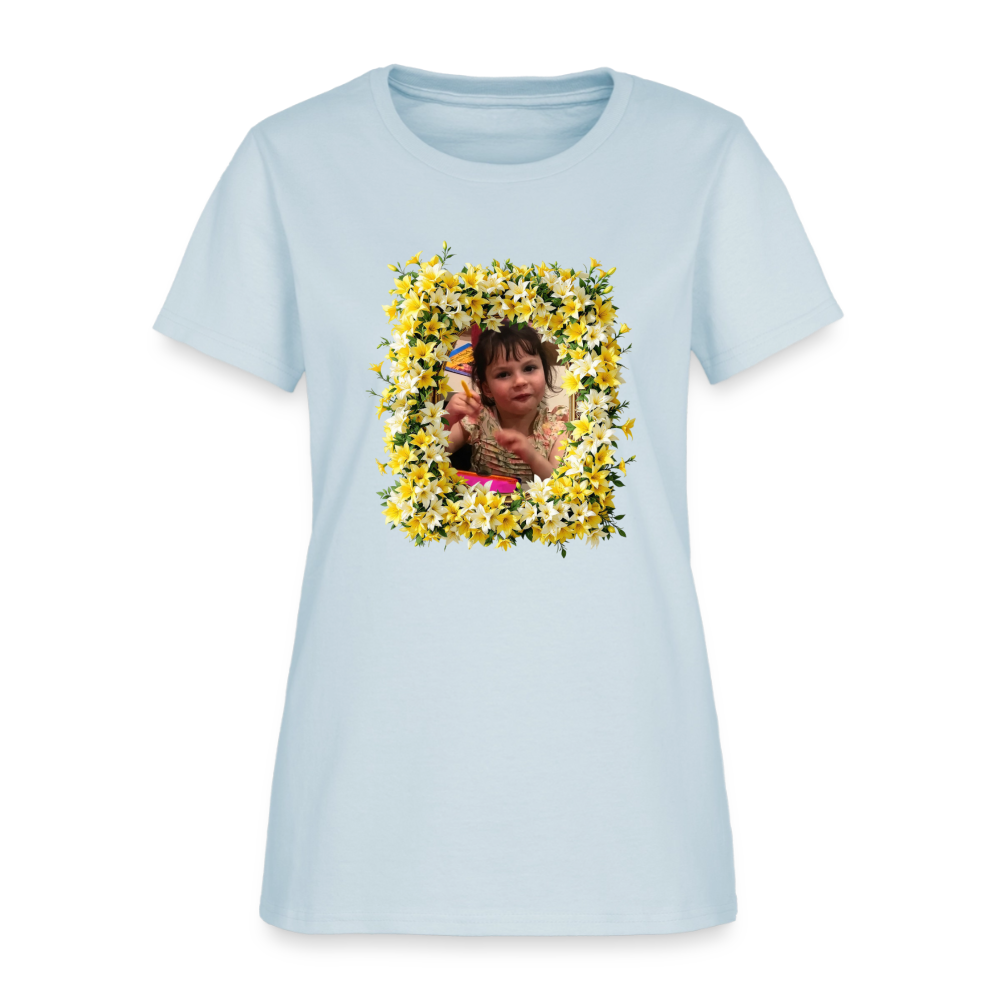 SERENITY 2 Women's T-Shirt - light blue