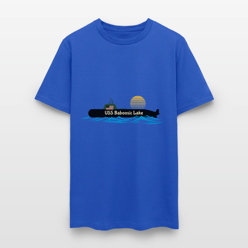 USS BABOOSIC LAKE Hanes Unisex Classic T-Shirt - royal blue