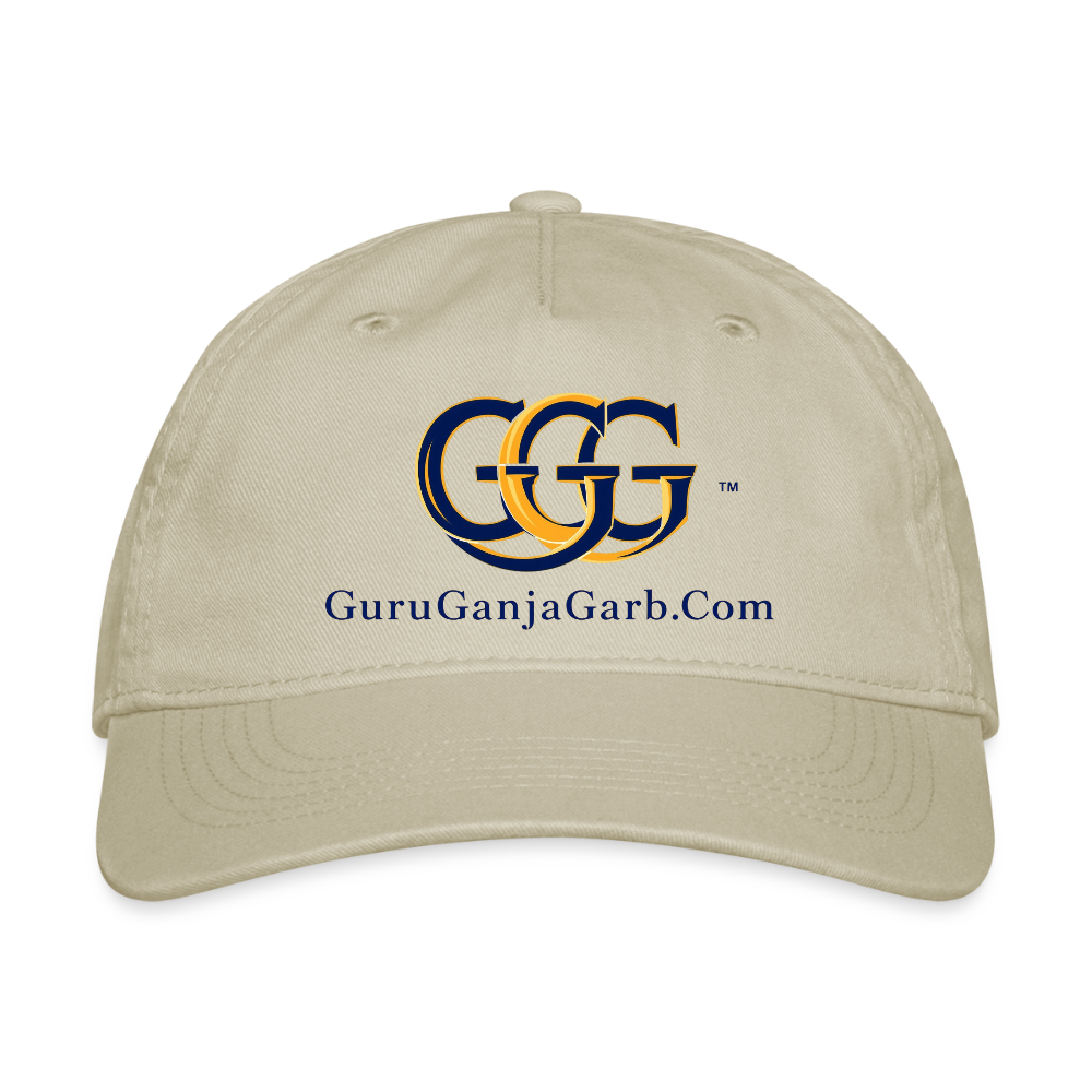 GGG TM Organic Baseball Cap - khaki