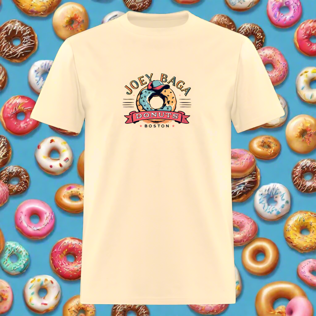 JOEY BAGA DONUTS BOSTON Haines Unisex Classic T-Shirt