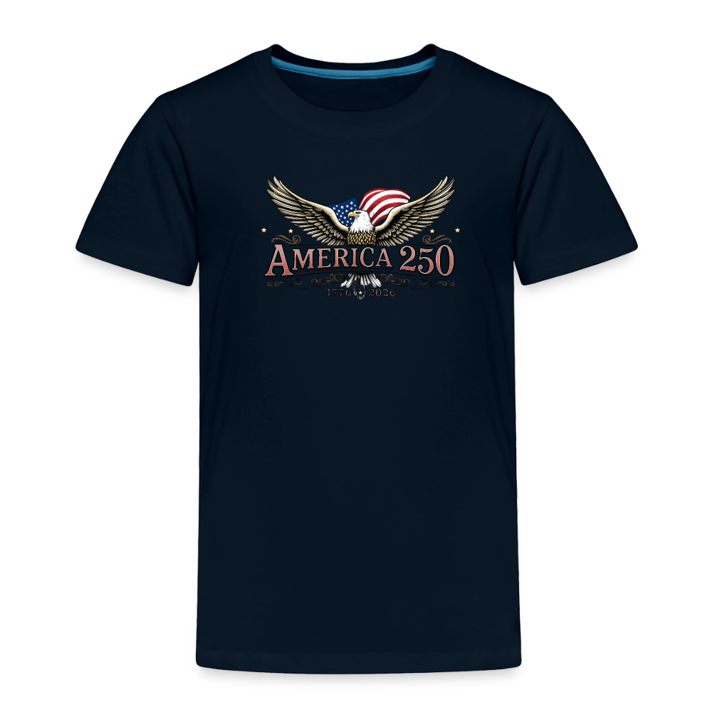 AMERICA 250 Toddler Premium T-Shirt - deep navy