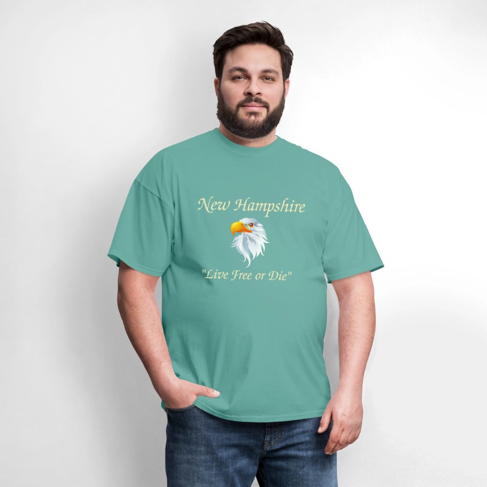 NH Live Free or Die Unisex Classic T-Shirt - aquatic