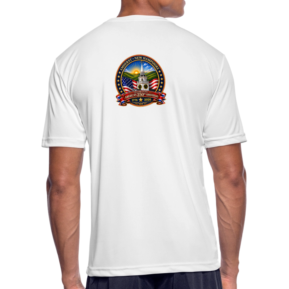 Men’s Moisture Wicking Performance T-Shirt - white