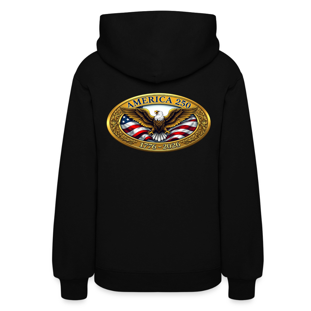 AMERICA 250 Women's Hoodie - black