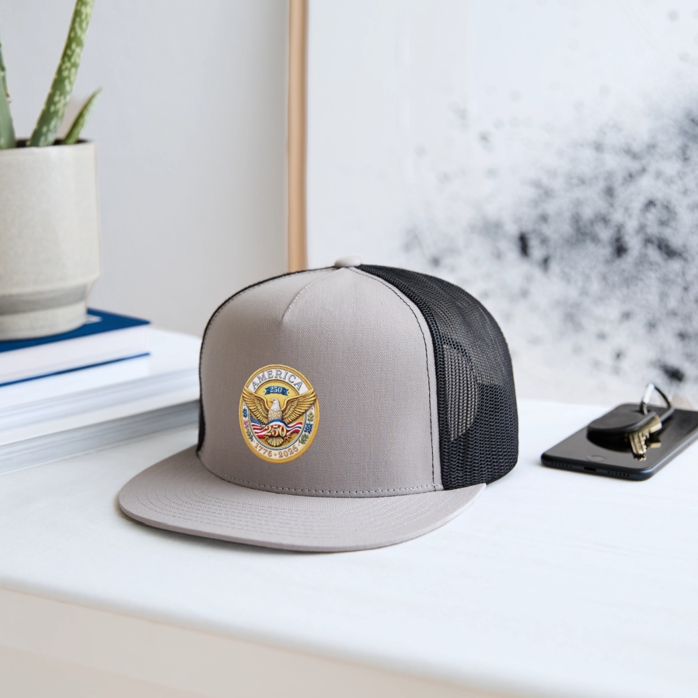 AMERICA 250 Trucker Hat - gray/black