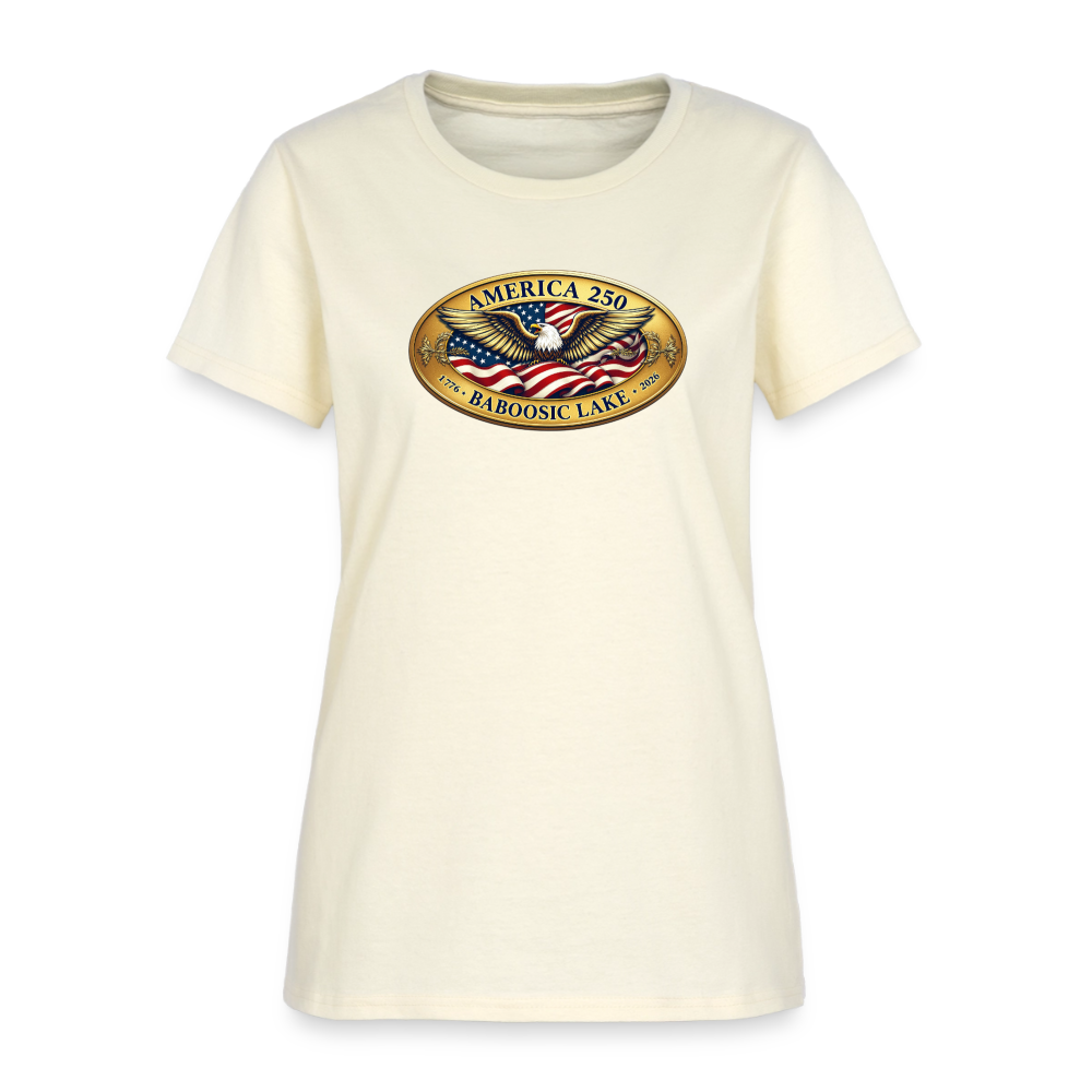 AMERICA 250 BABOOSIC LAKE AMERICA 250 Women's T-Shirt - off white