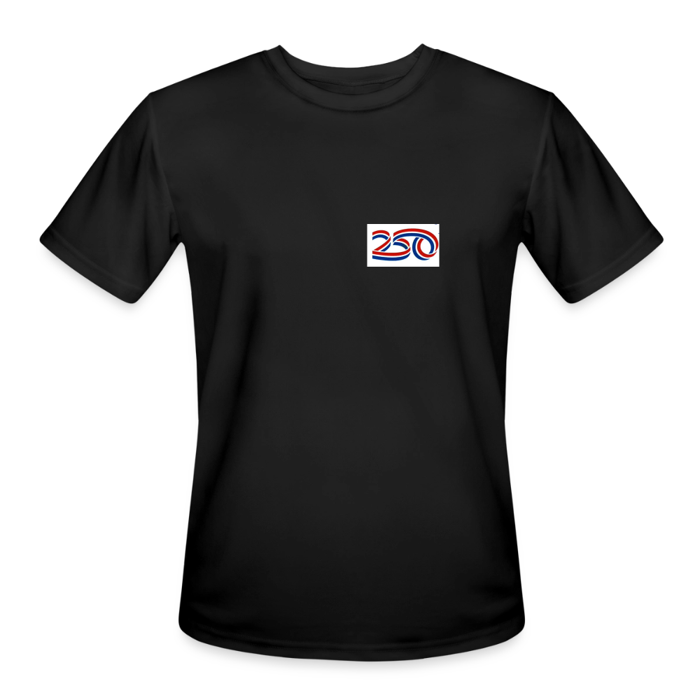 Amherst Men’s Moisture Wicking Performance T-Shirt - black