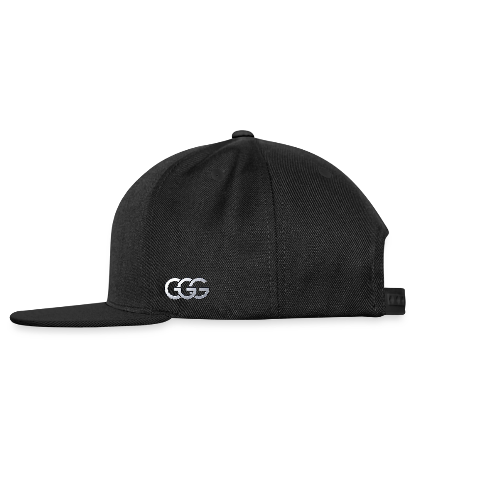 GGG TM LOGO 3 Snapback Baseball Cap - black