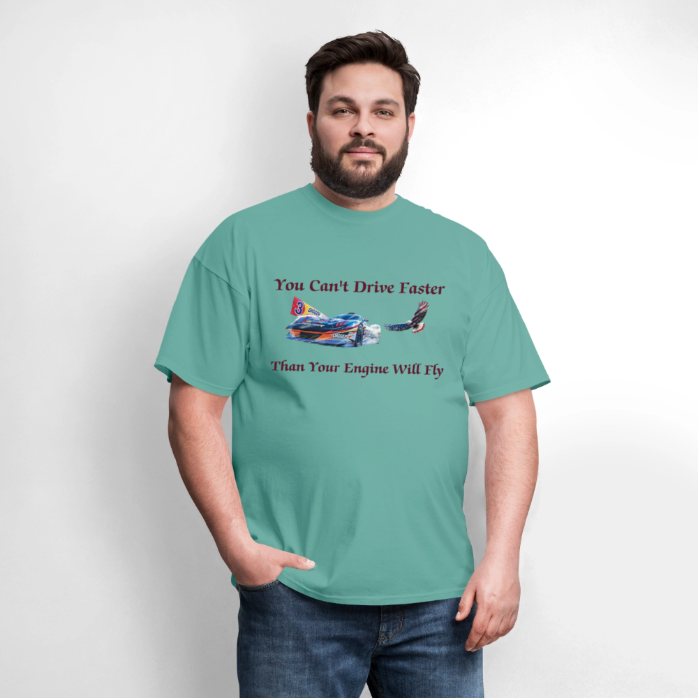 Drive Faster Digger 3 Unisex Classic T-Shirt - aquatic