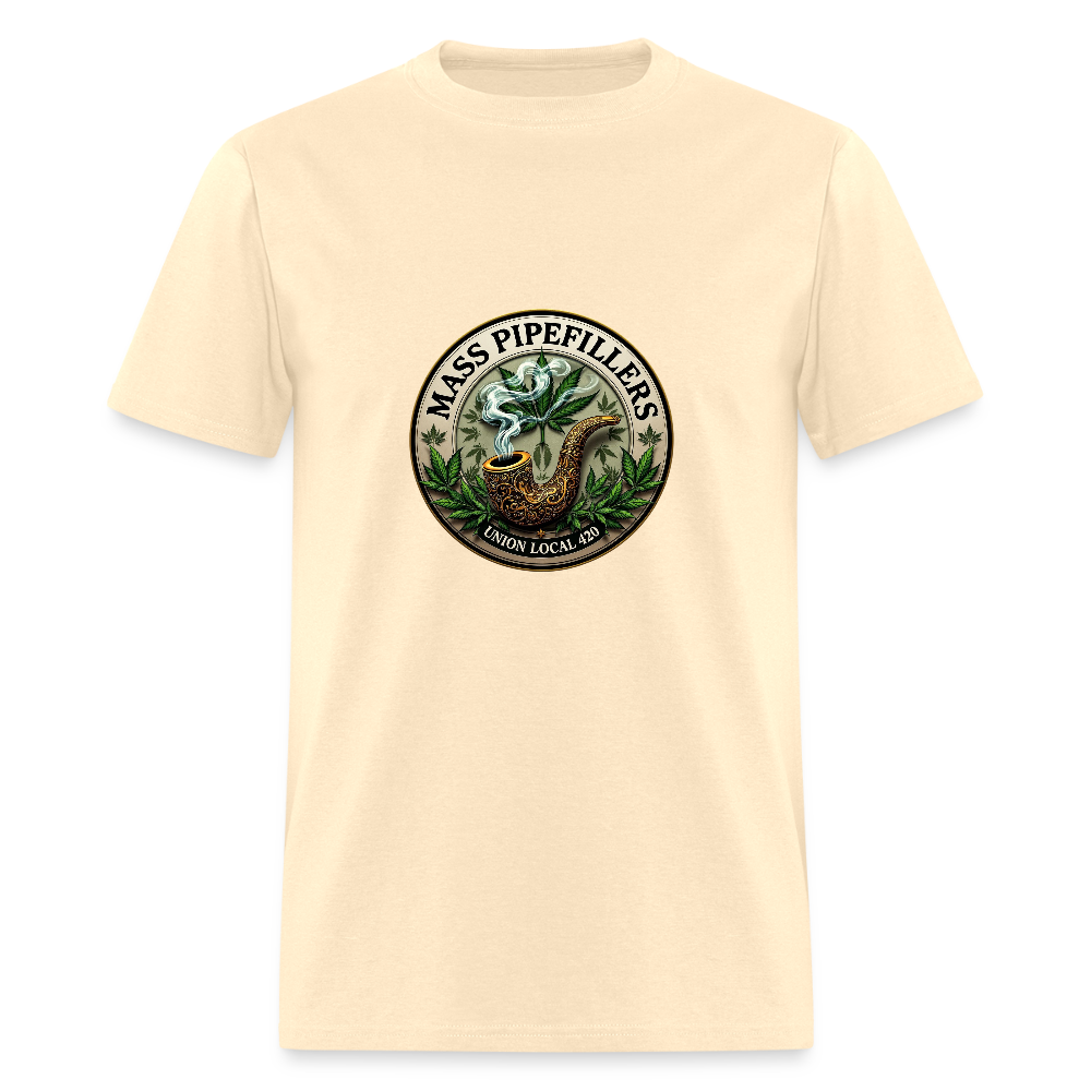 THE ORIGINAL MASS PIPEFILLERS UNION LOCAL 420 Unisex Classic T-Shirt - natural