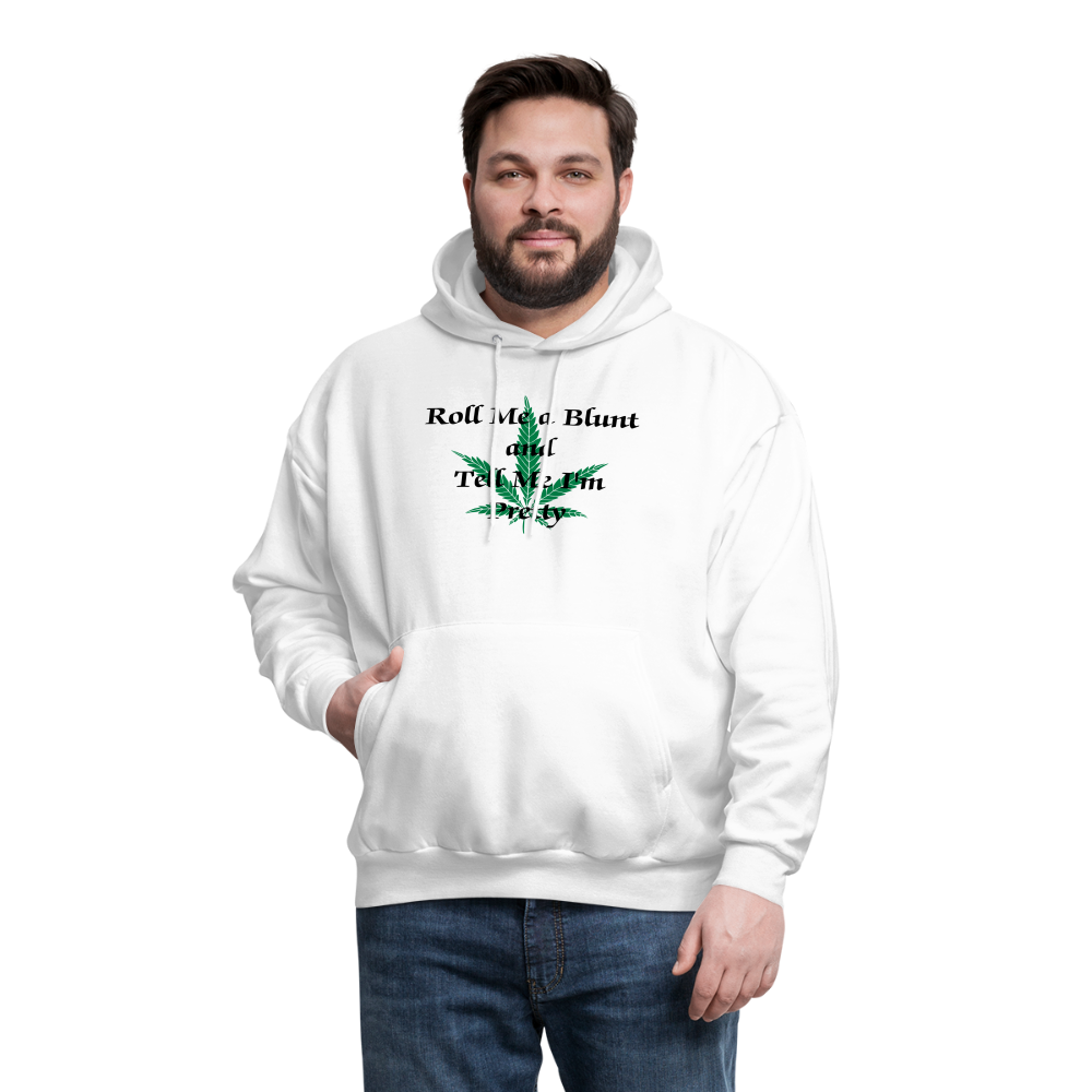 SIE CAPS ROLL ME A BLUNT Haines Hoodie P170 - white