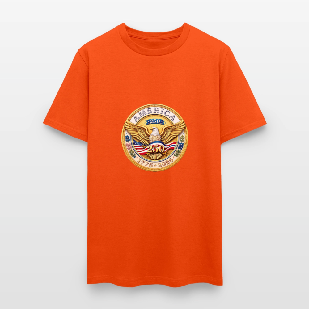 AMERICA 250 Men's T-Shirt - orange