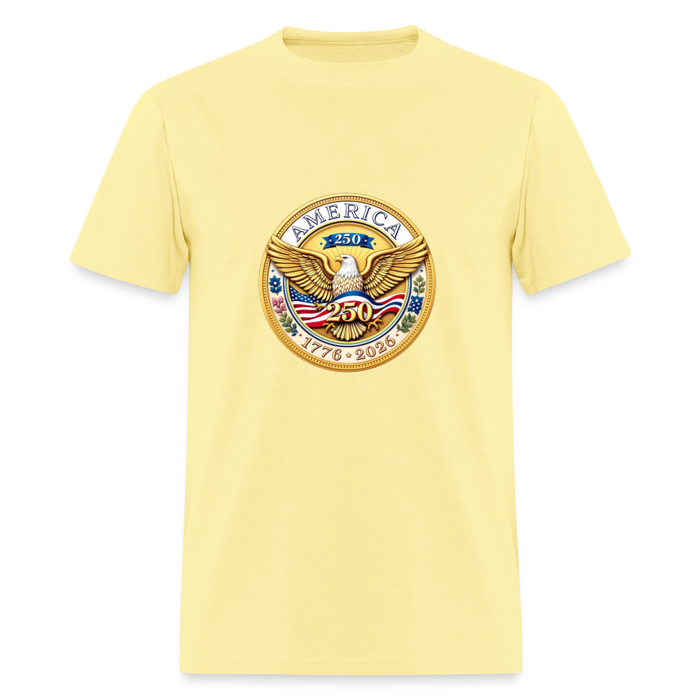 AMERICA 250 Men's T-Shirt - cornsilk