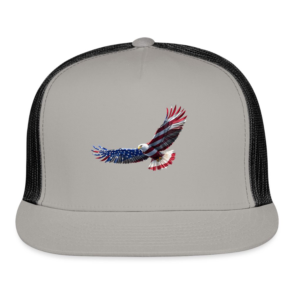 SOARING EAGLE Trucker Hat - gray/black