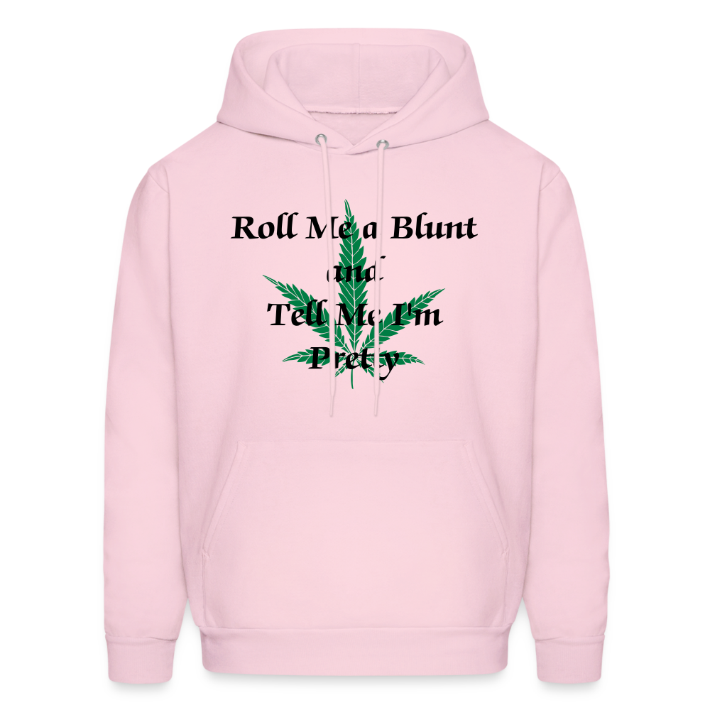 SIE CAPS ROLL ME A BLUNT Haines Hoodie P170 - pale pink