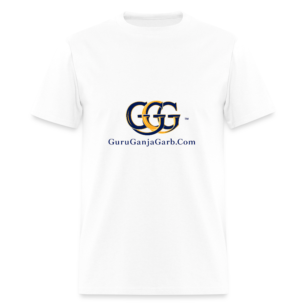 GGG LOGO Unisex Classic T-Shirt - white