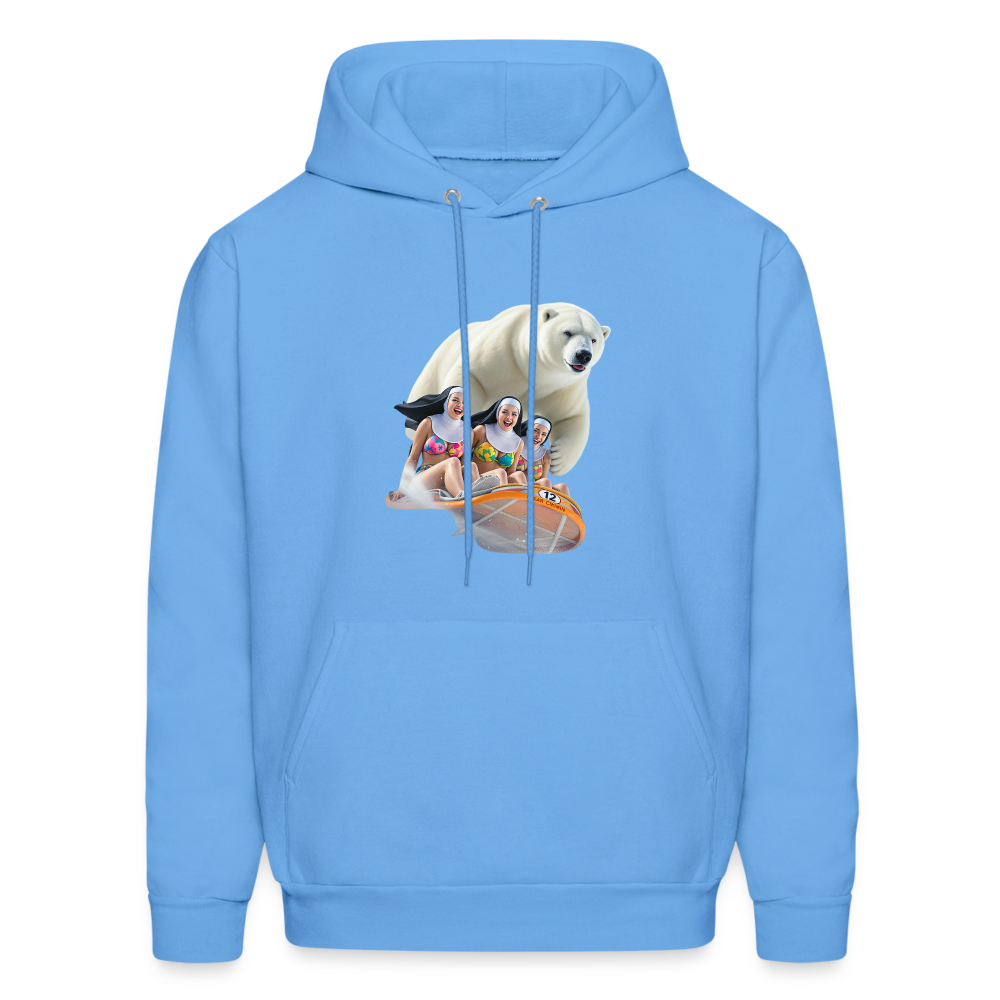 SLED SISTERS Men's Hoodie - carolina blue