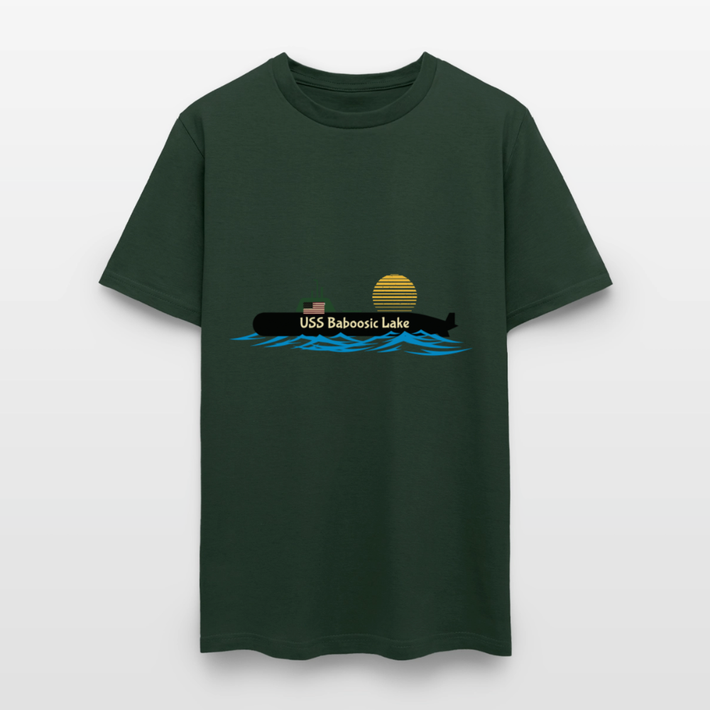 USS BABOOSIC LAKE Hanes Unisex Classic T-Shirt - forest green