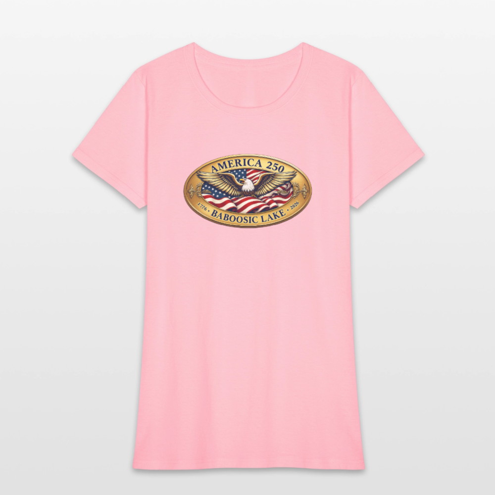 AMERICA 250 BABOOSIC LAKE AMERICA 250 Women's T-Shirt - pink
