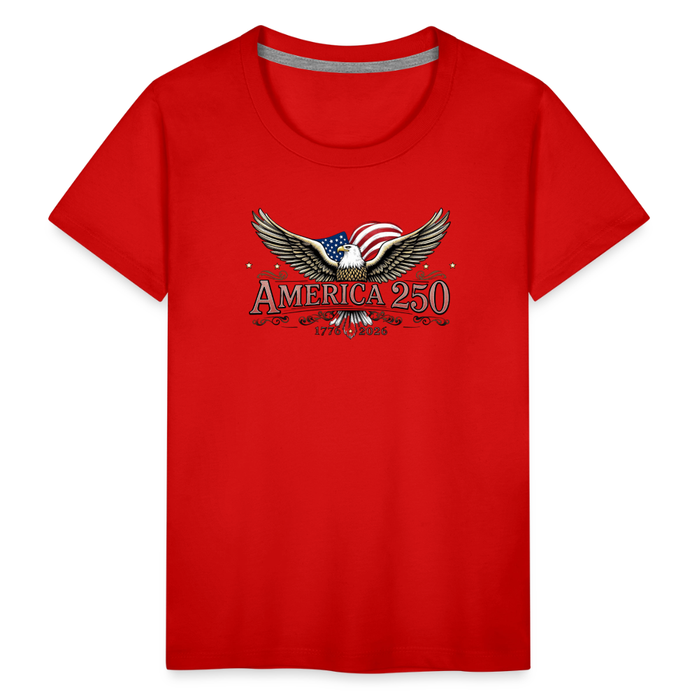 AMERICA 250 Toddler Premium T-Shirt - red