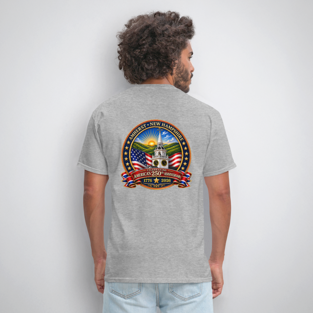 AMHERST PROTOTYPE Men's T-Shirt | GILDAN 5000 - heather gray