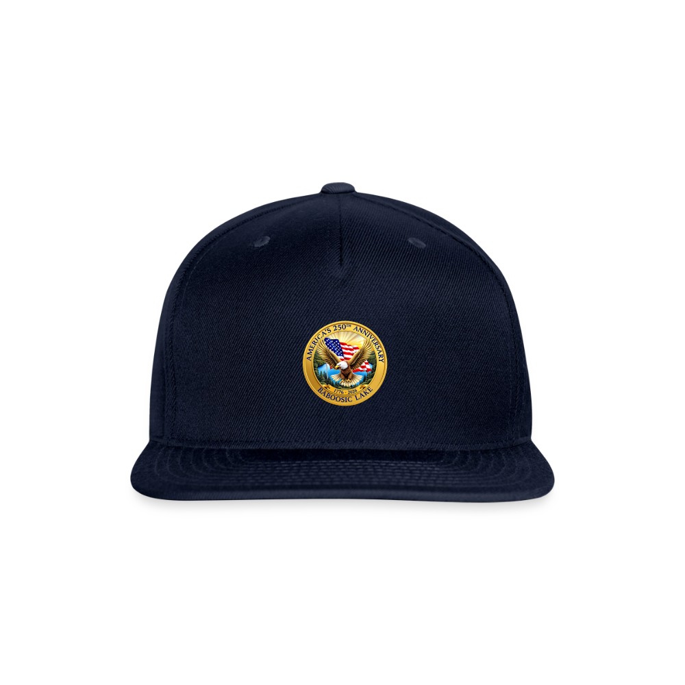 AMERICA 250 AMHERST Snapback Baseball Cap - navy