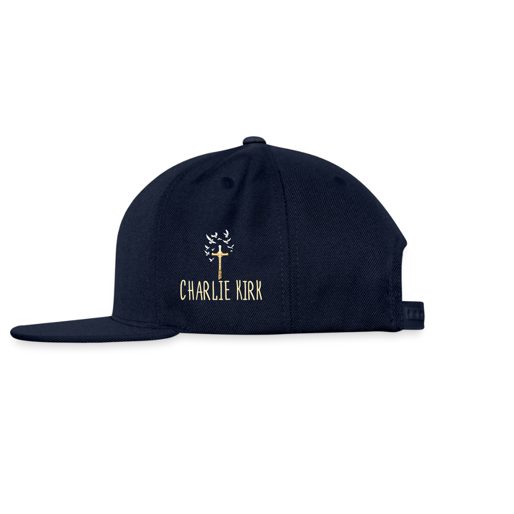 This is the Turning Point Snapback Baseball Cap - navy