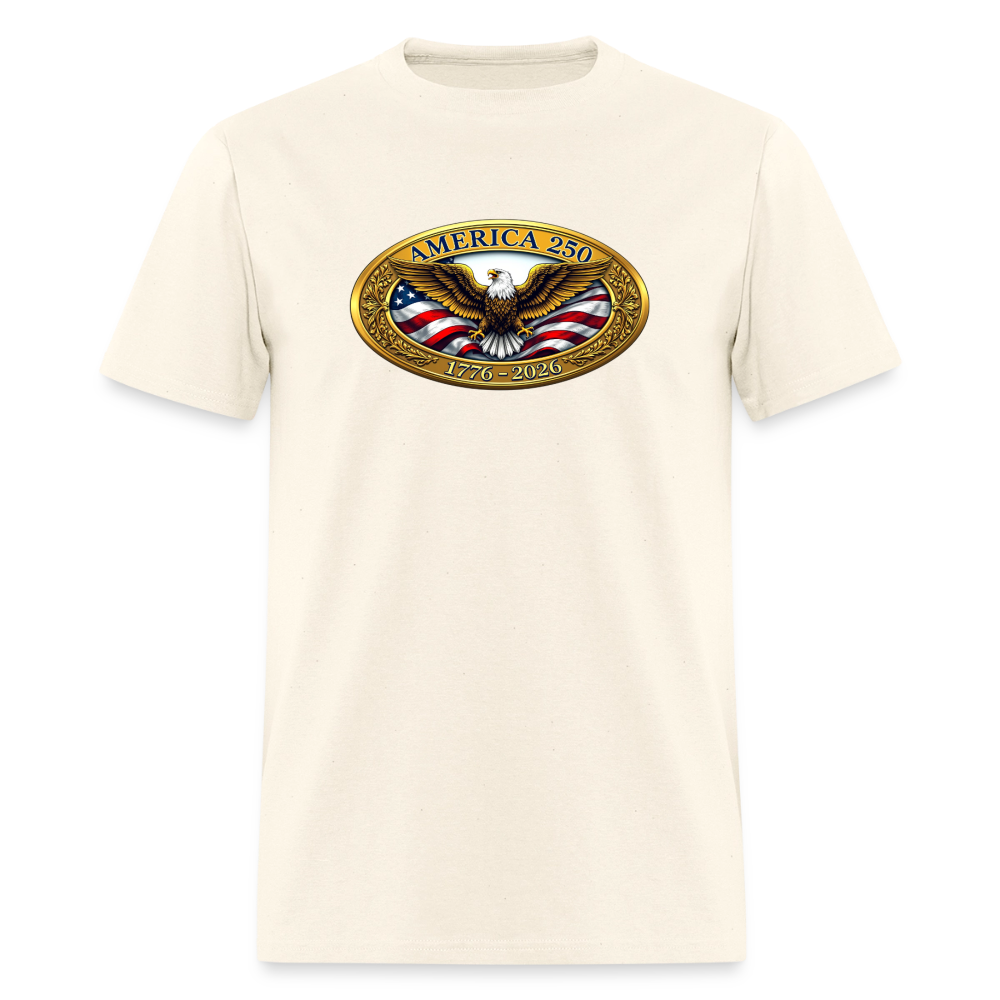 AMERICA 250 Men's T-Shirt - sweet cream heather