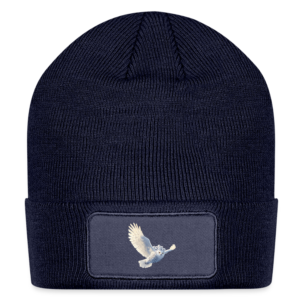 HOOTIE Patch Beanie - navy